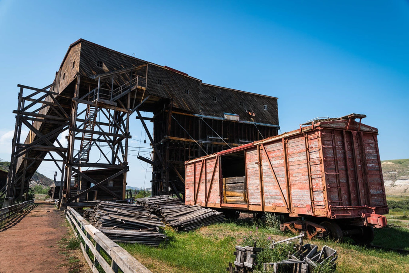 Mine de charbon Atlas, Canada