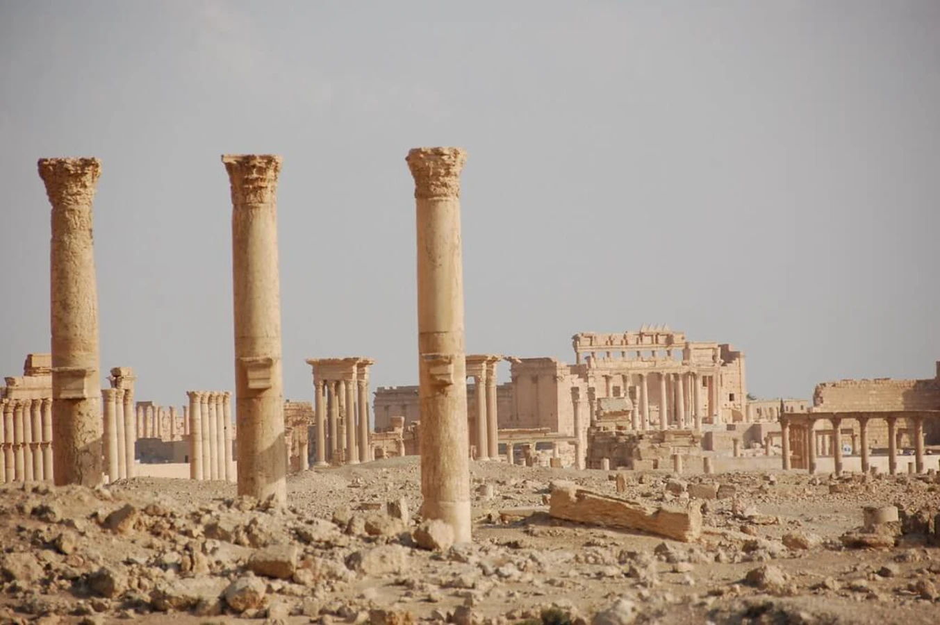Site archéologique Palmyre, Syrie
