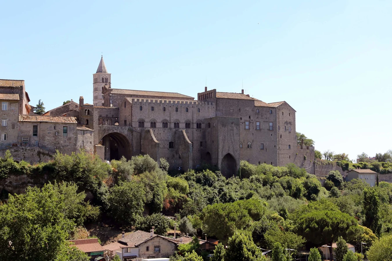 Palais des papes de Viterbe, Italie