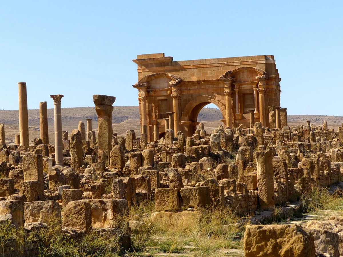 Ruines Romaines de Timgad, Algérie