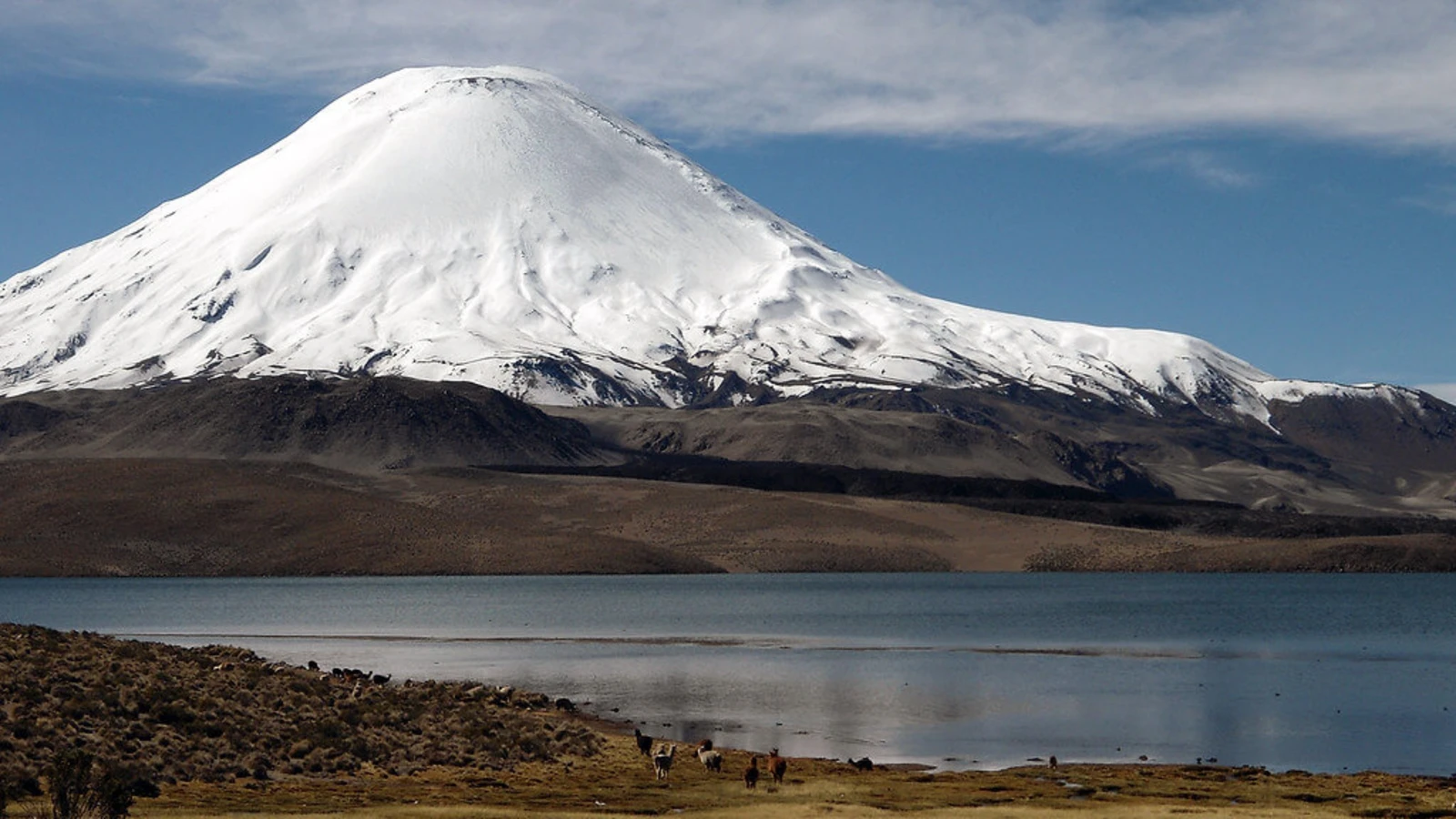 Parinacota, Chili, Bolivie