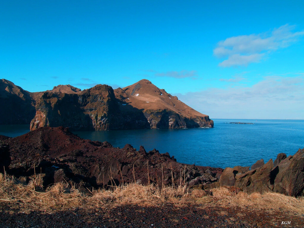 Falaises d'Ystiklettur, Islande