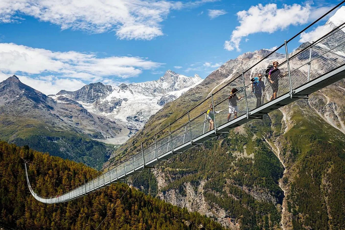 Passerelle suspendue Charles Kuonen, Suisse
