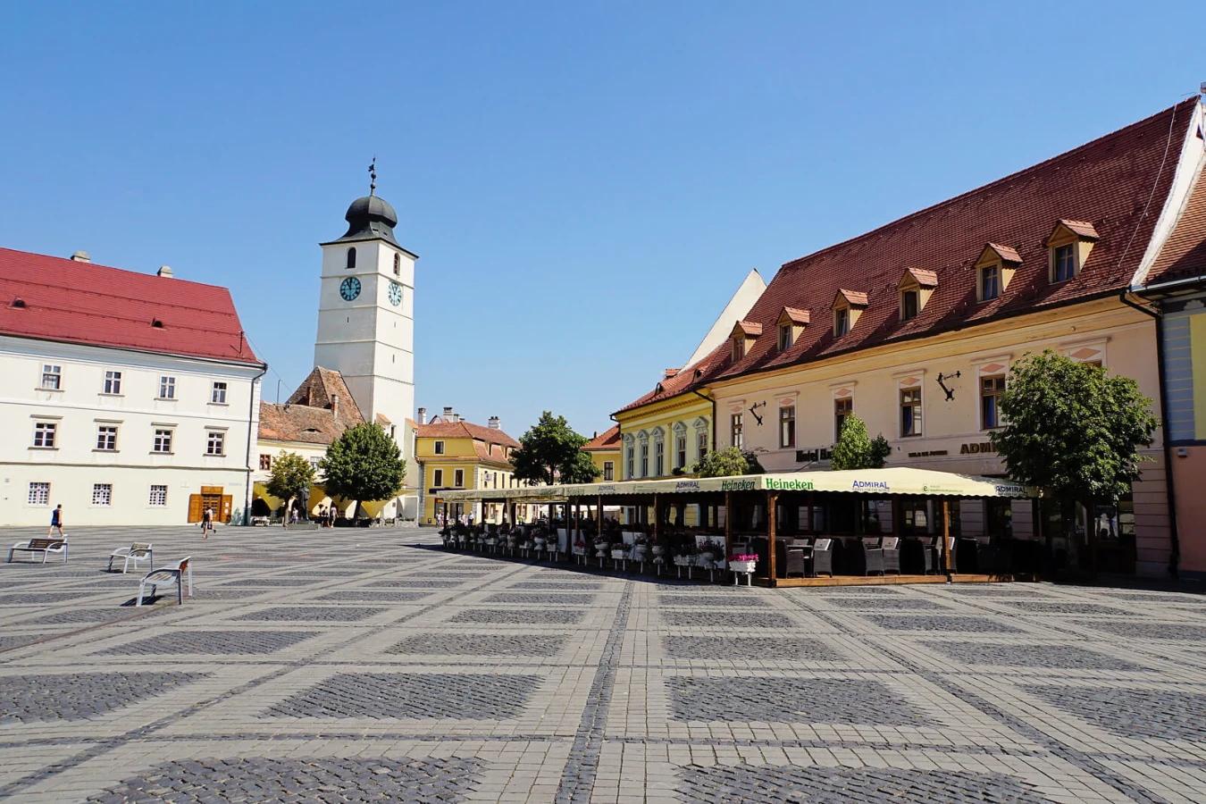 Vieille ville de Sibiu, Roumanie