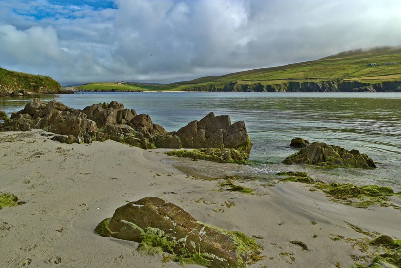 Spiggie Beach, Écosse