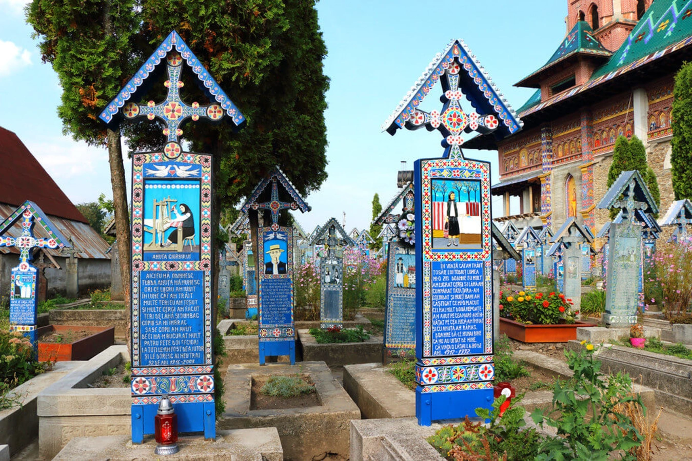 Cimetière joyeux de Sapanta, Roumanie