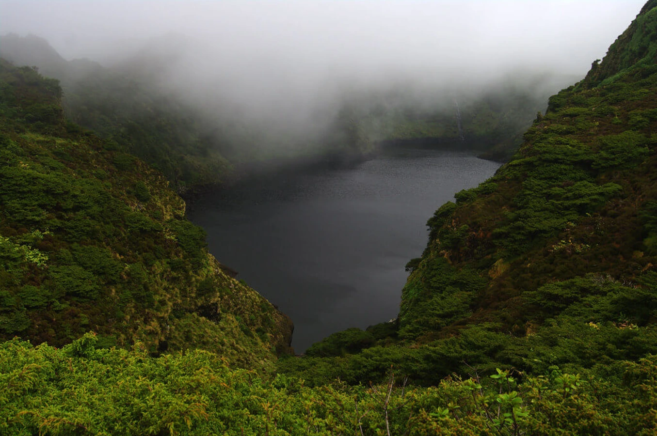 Caldeira de Corvo, Portugal, Açores