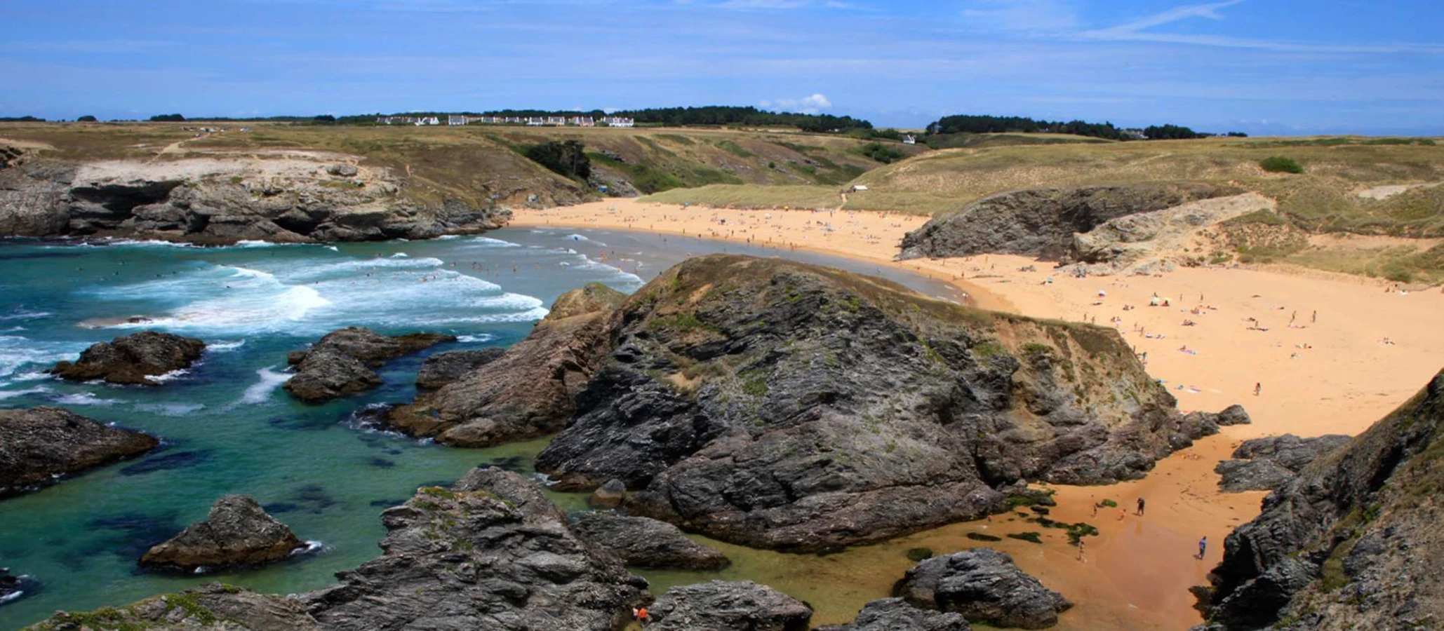 Plage du Donnant, France