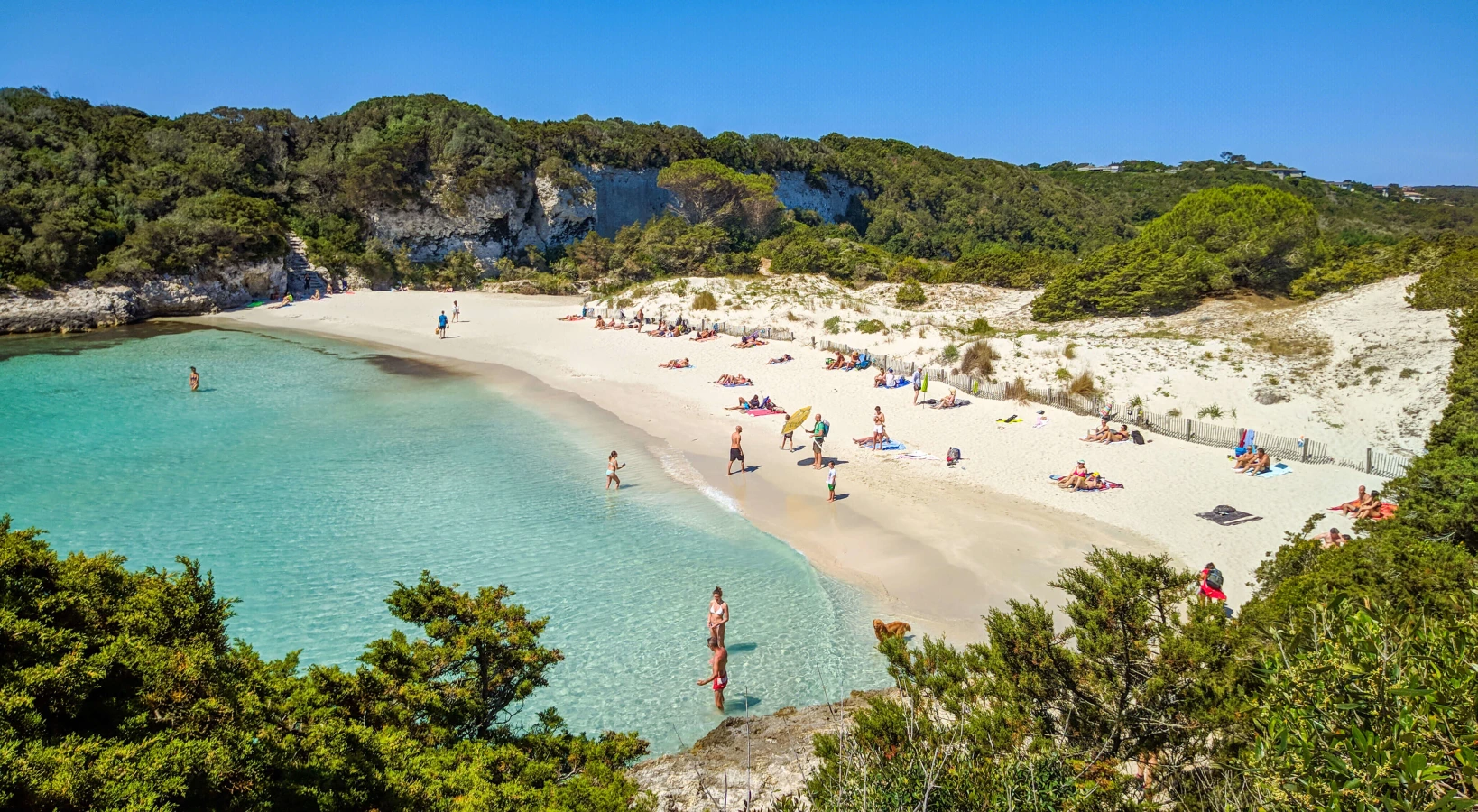 Plage du grand Sperone, France