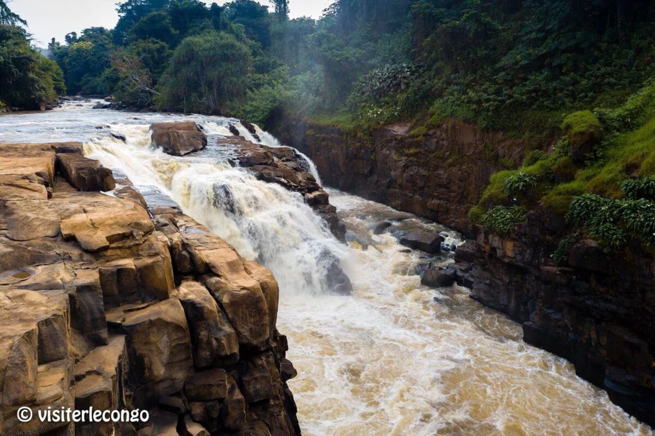 Chutes de la Loufoulakari, République du Congo