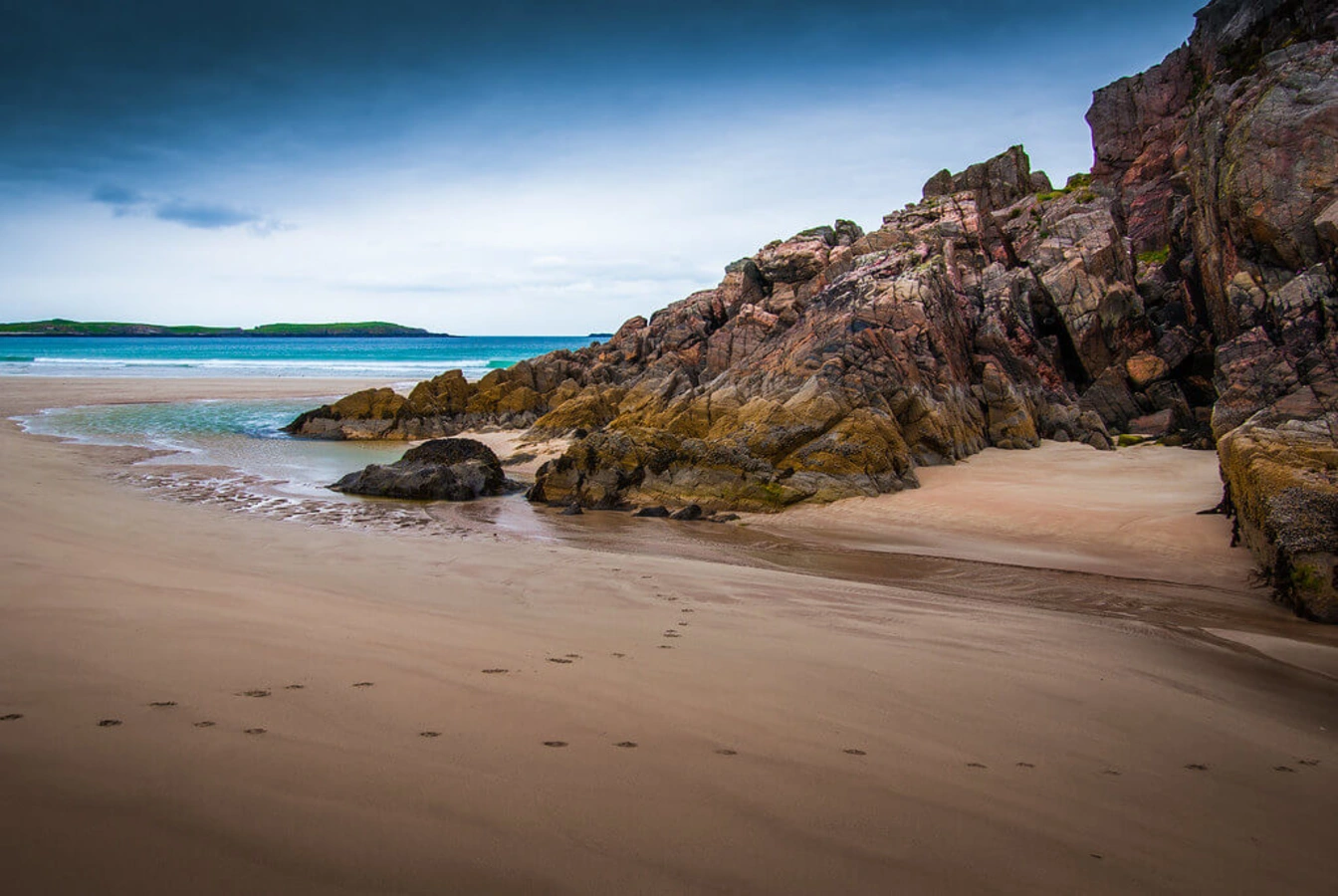 Ceannabeinne Beach, Écosse