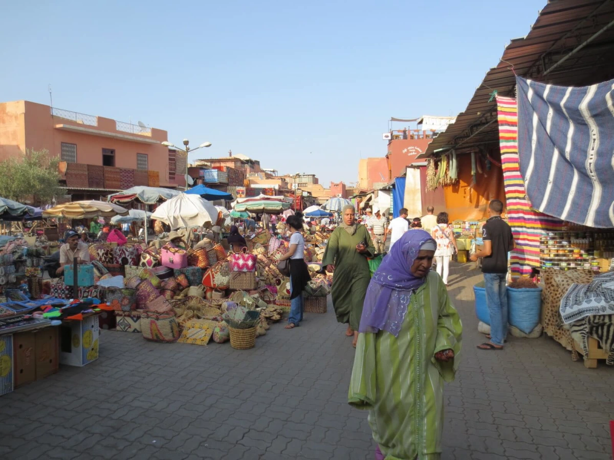 Souks de Marrakech, Maroc