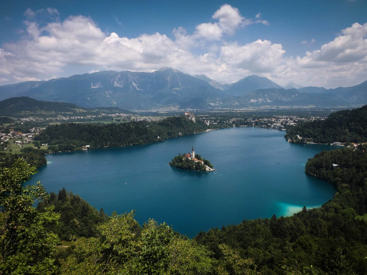 Île de Bled, Slovénie