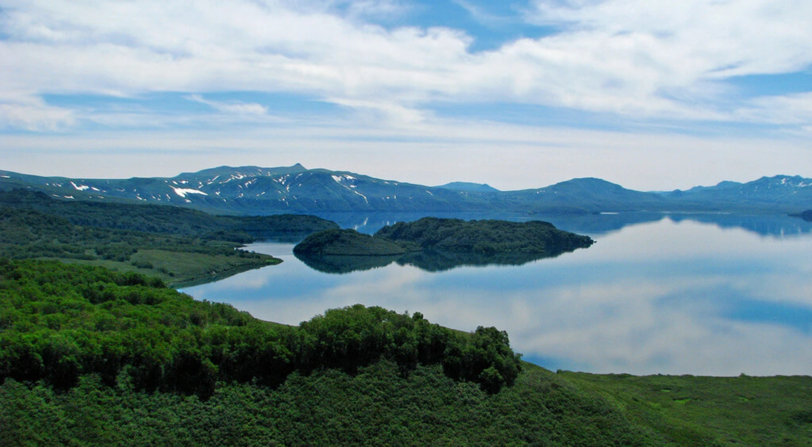 Lac Kourile, Russie