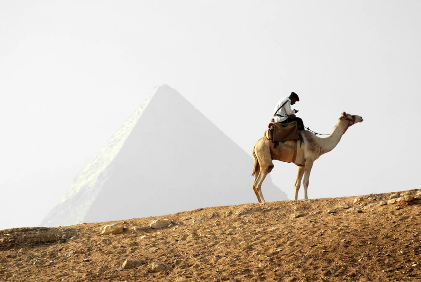 Plateau de Gizeh, Égypte