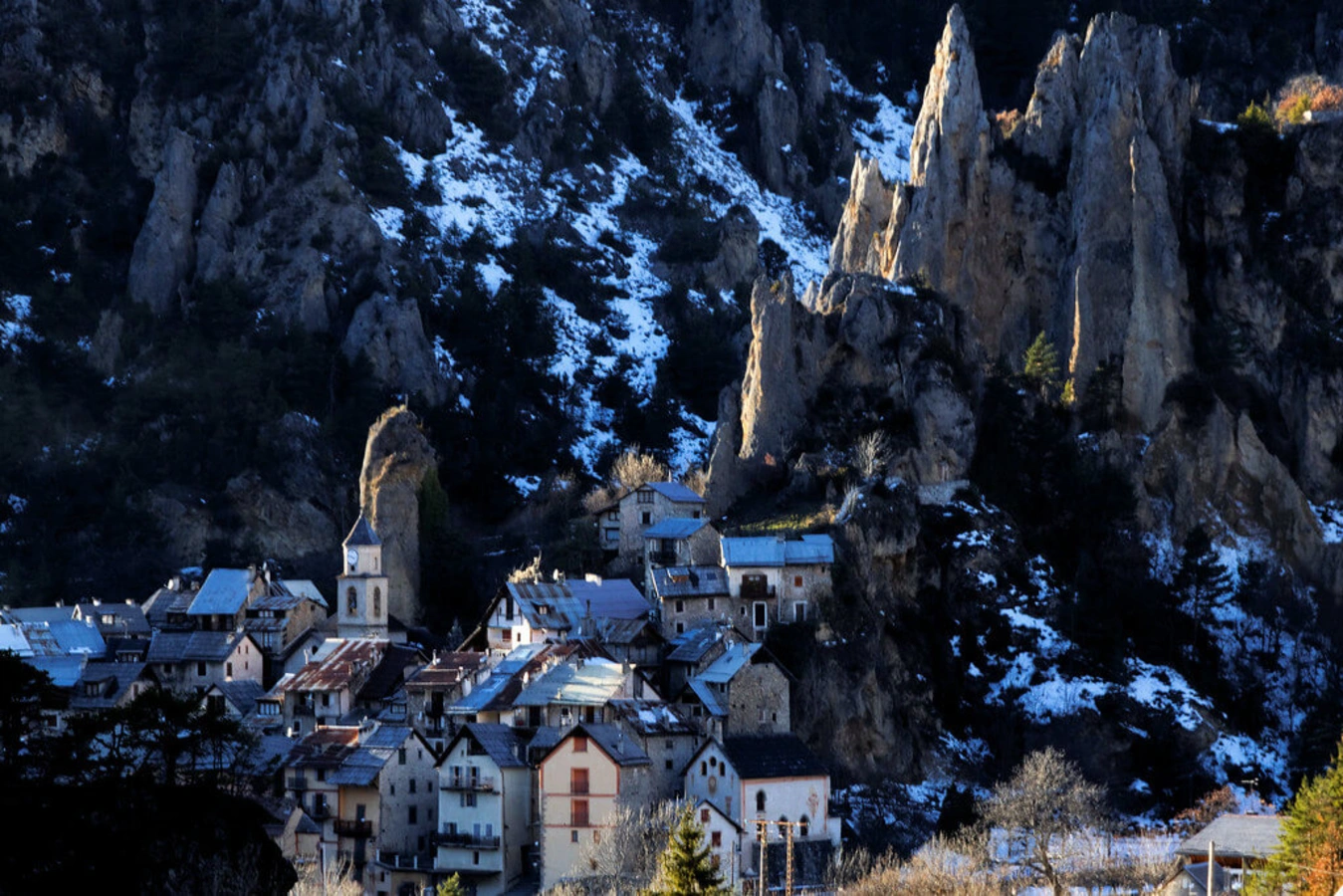 Péone, France