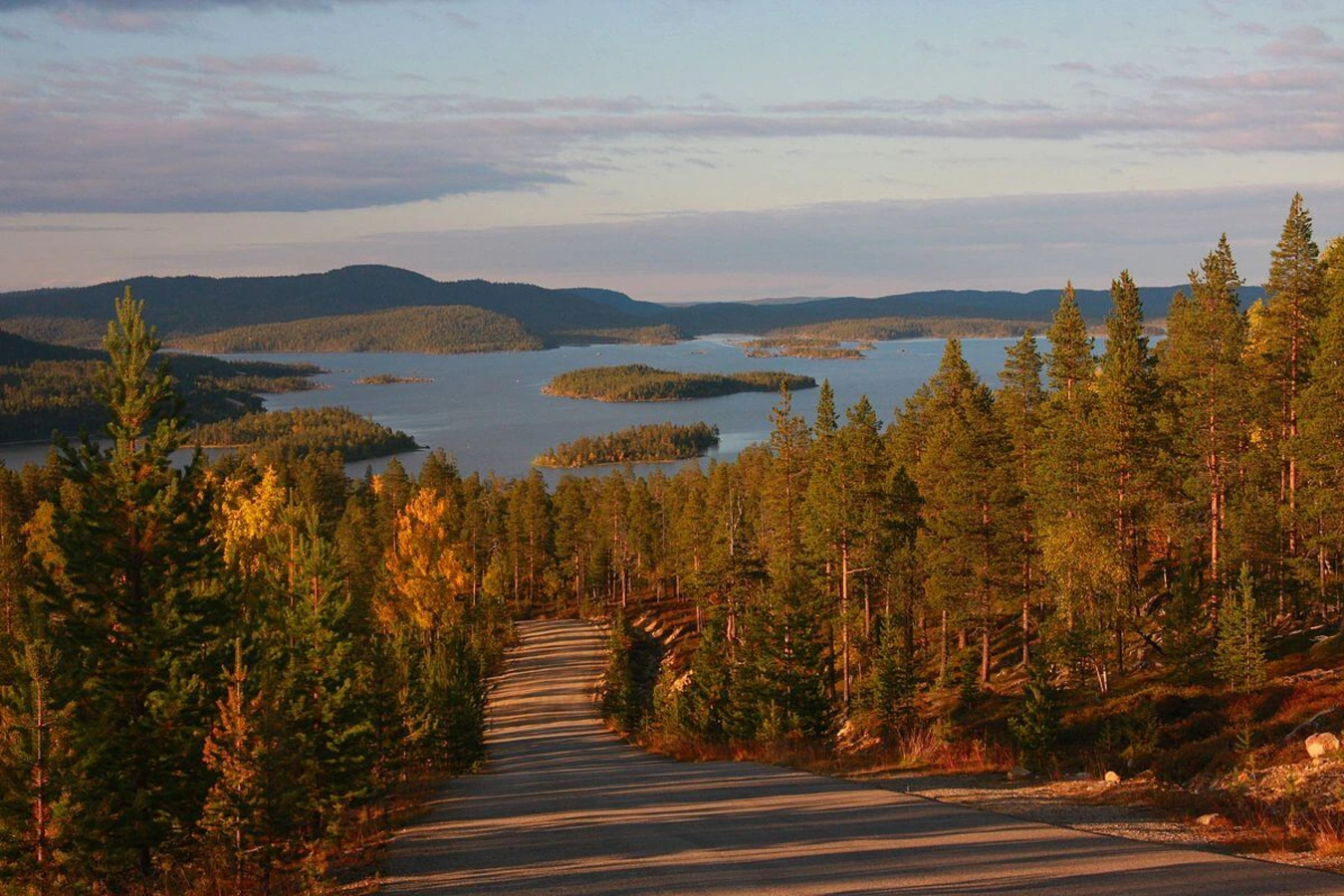 Lac Inari, Finlande