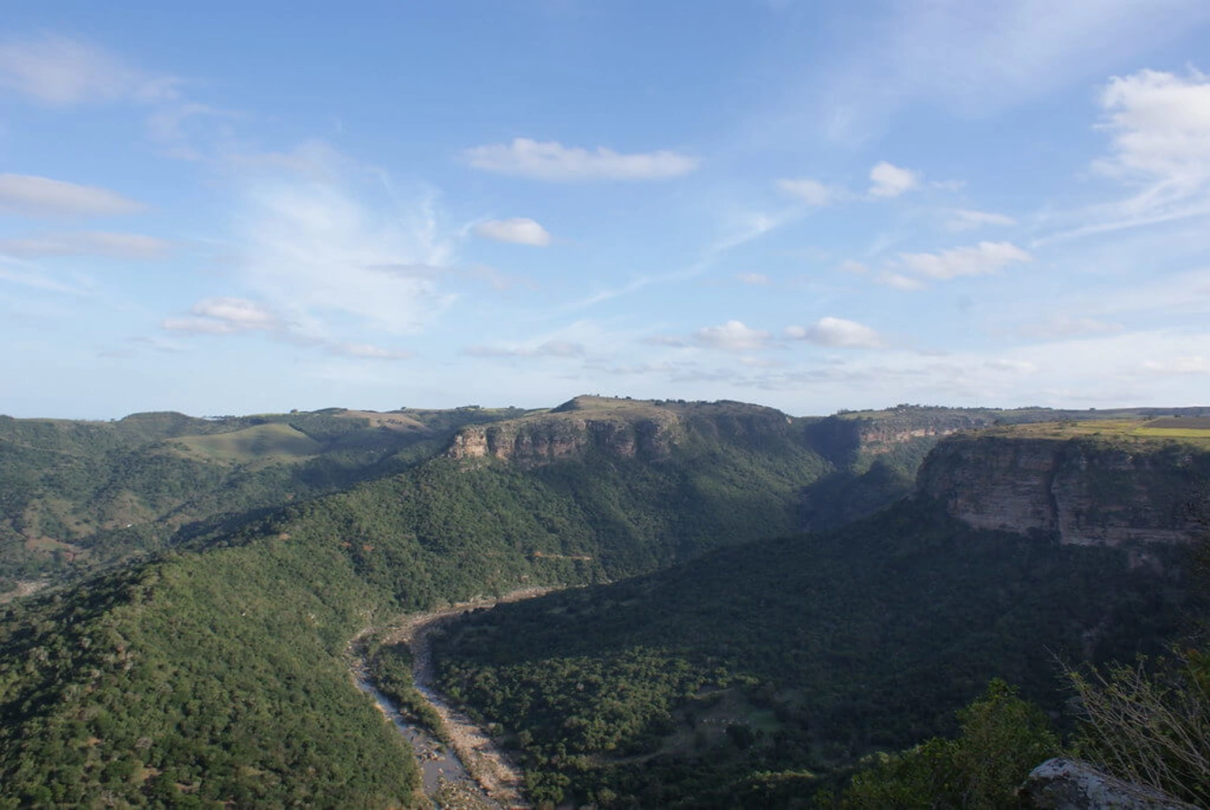 Gorge d'Oribi, Afrique du Sud