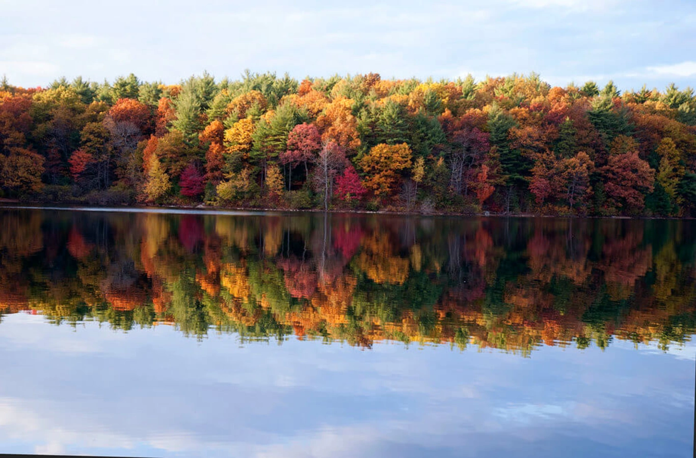 Étang de Walden, États-Unis