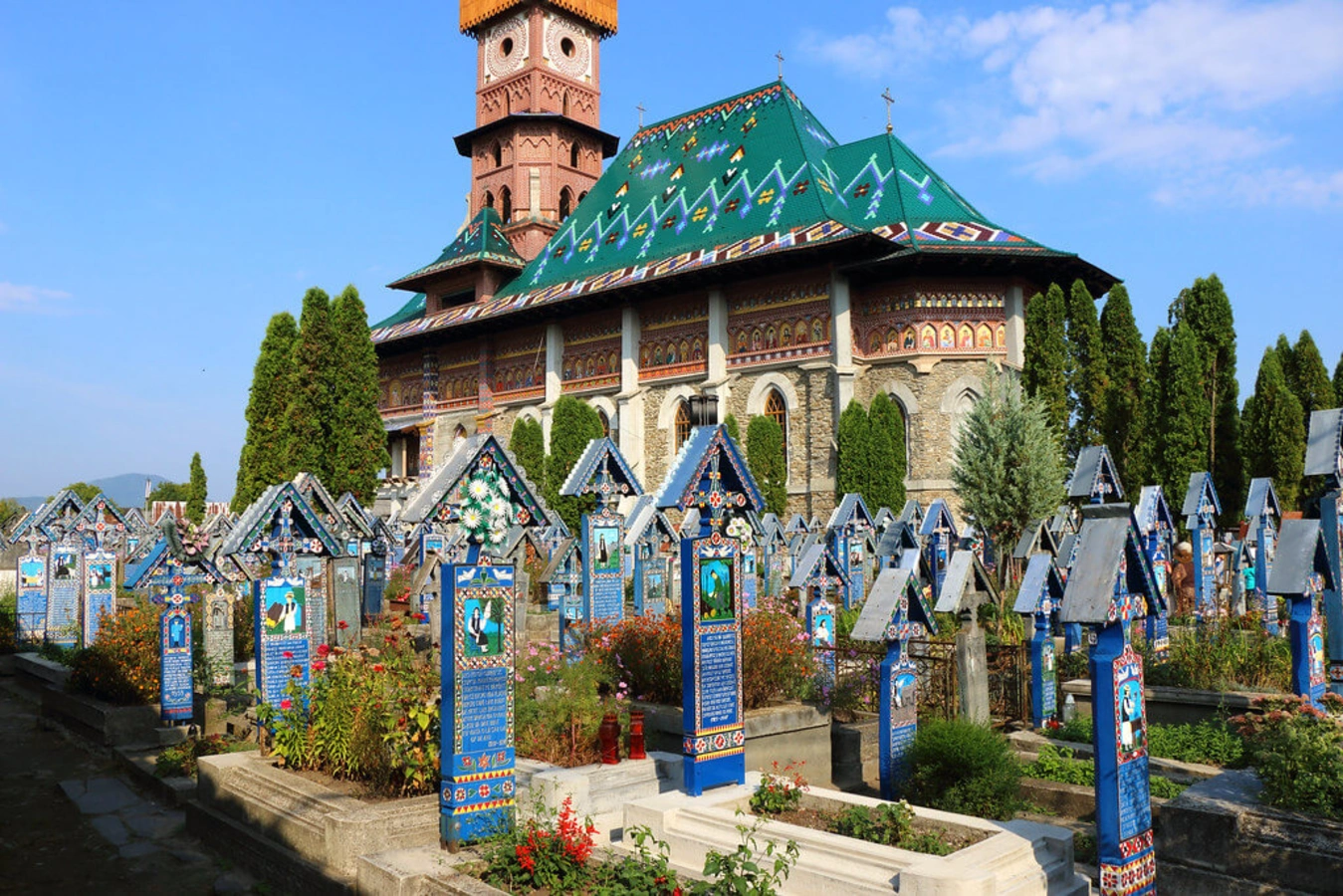 Cimetière joyeux de Sapanta, Roumanie