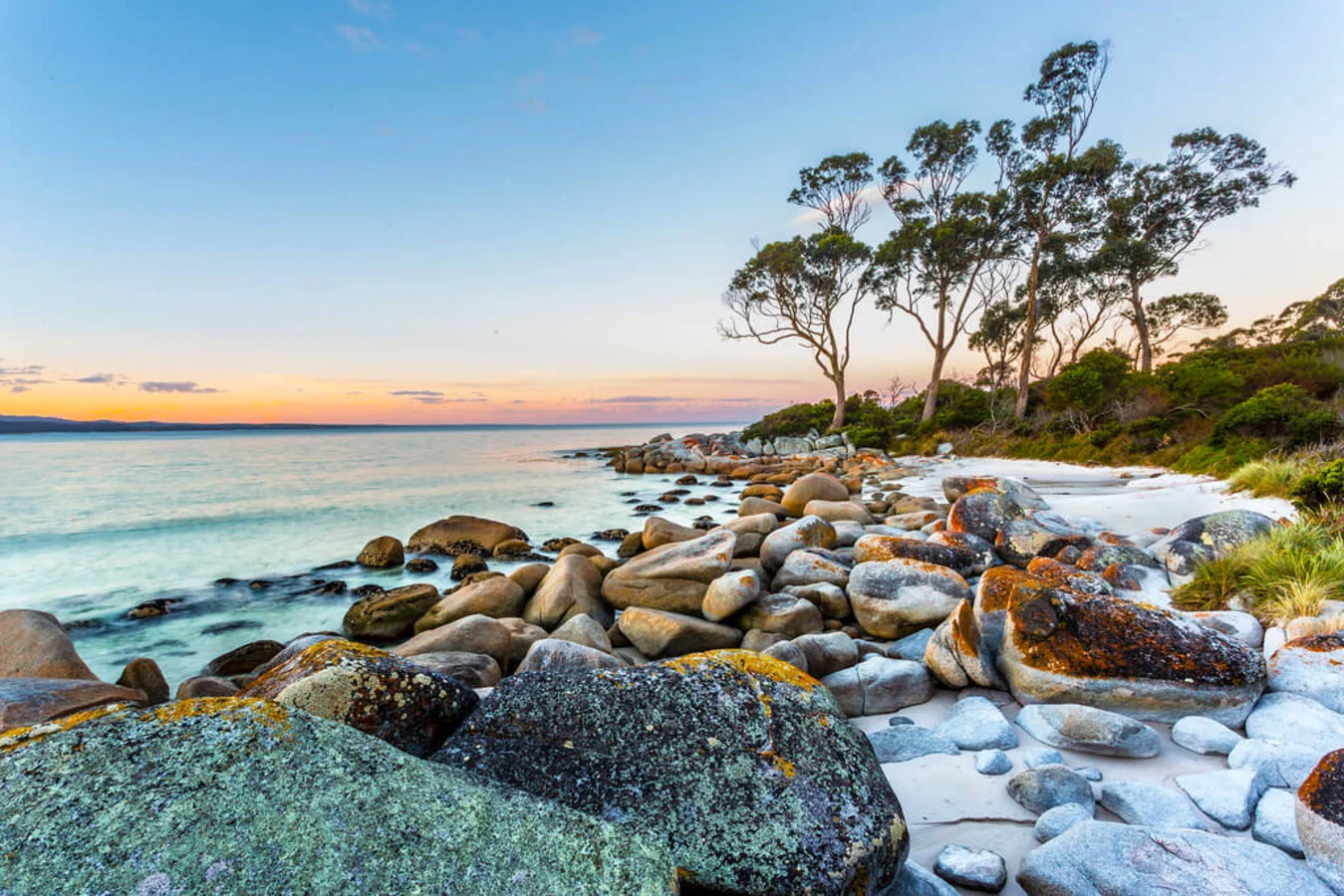 Bay of Fires, Australie, Tasmanie