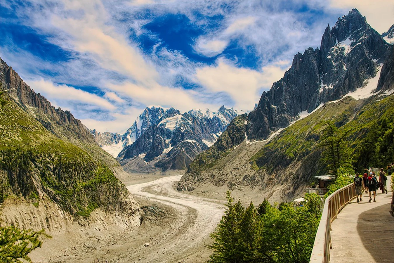 Glacier de Leschaux, Italie