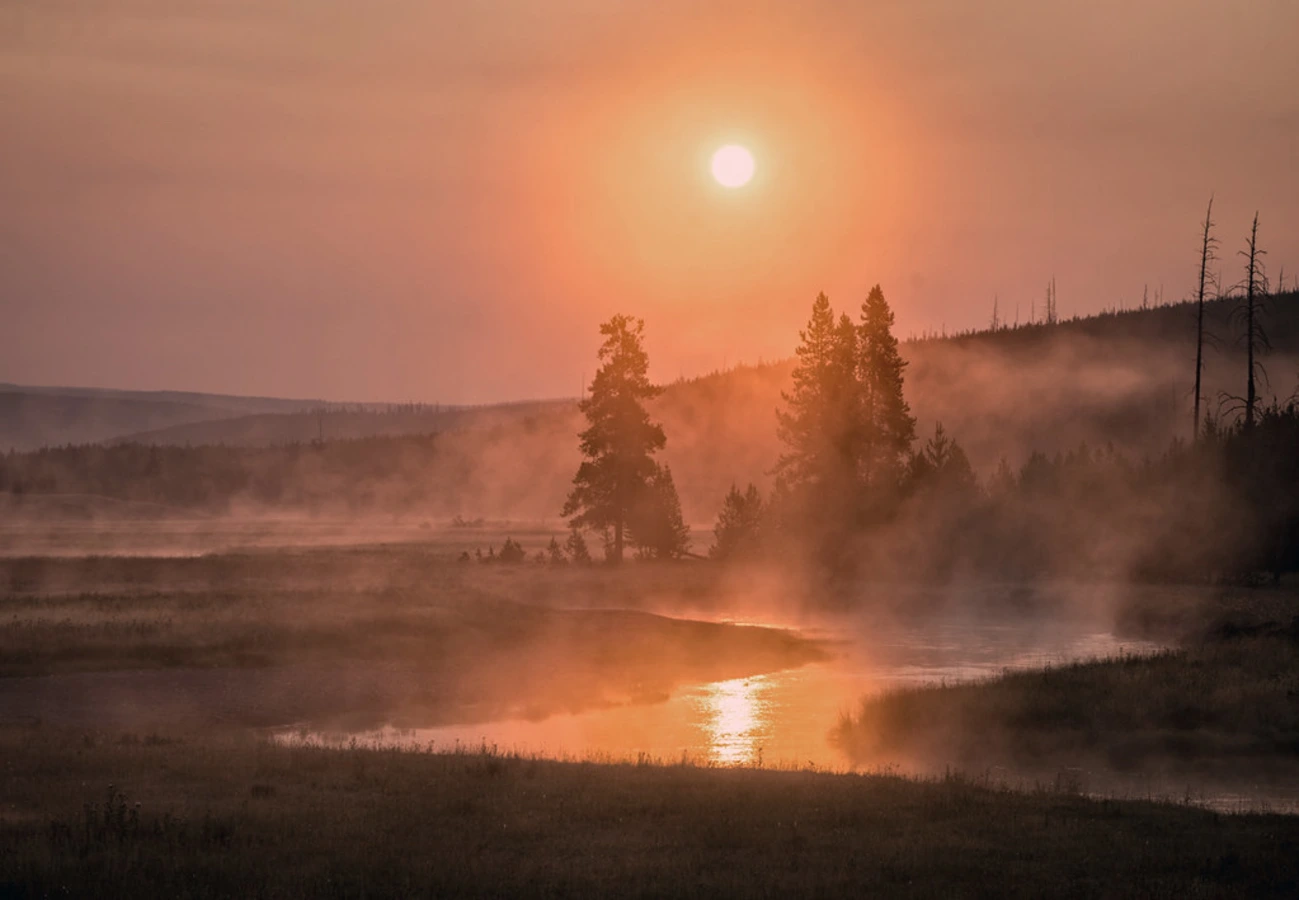 Gibbon River, États-Unis