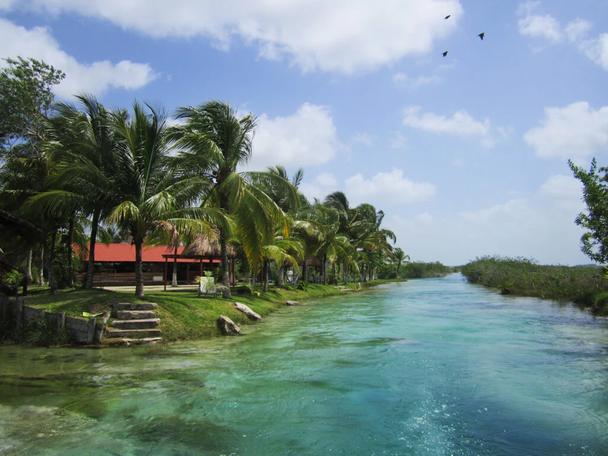 Lagune de Bacalar, Mexique