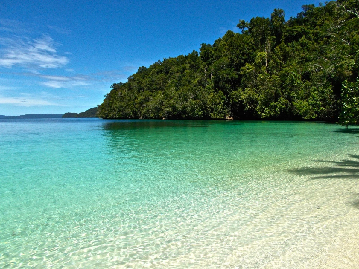 Triton Bay, Indonésie