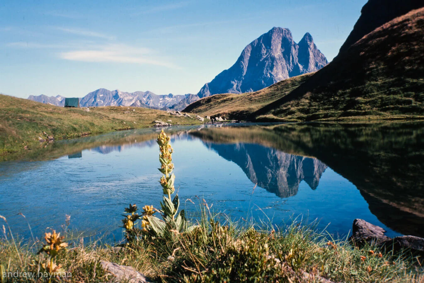 Lac d'Aule, France