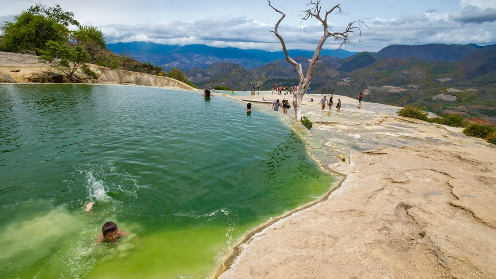 Hierve el Agua, Mexique