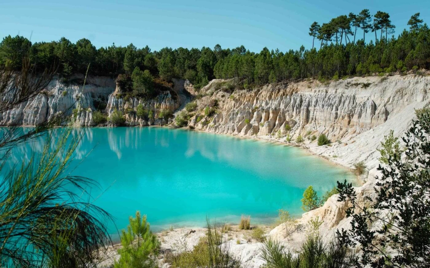 Lacs de Guizengeard, France