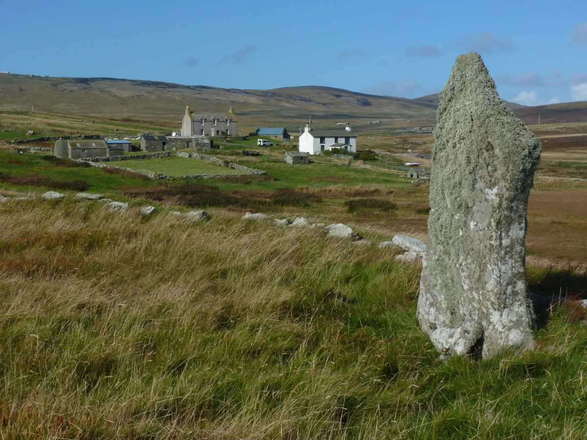 Menhir de Troswick, Écosse