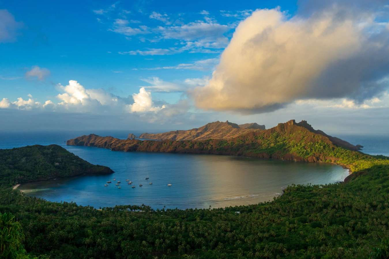 Baie d'Anaho, Polynésie française