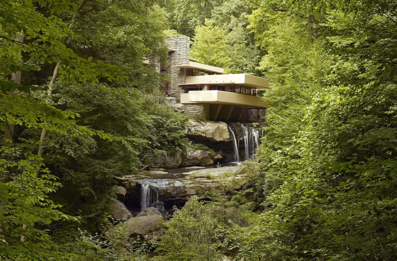 Maison de la cascade, États-Unis