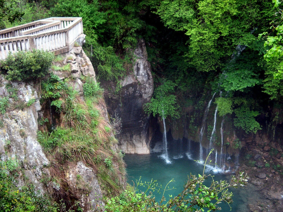 Cascades du Saut du Loup, France