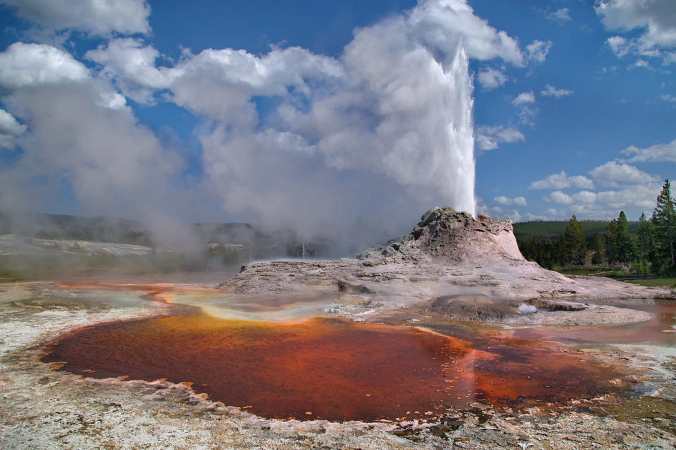 Castle Geyser, États-Unis