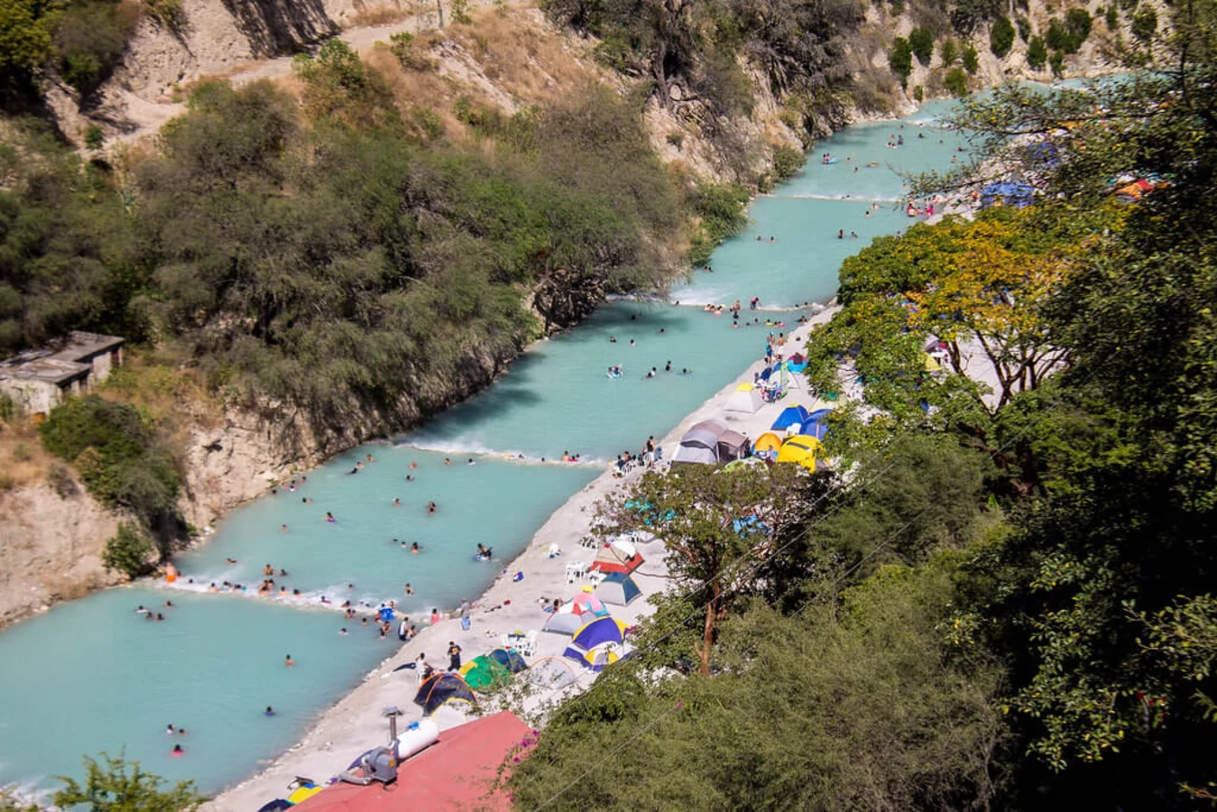 Grutas Tolantongo, Mexique