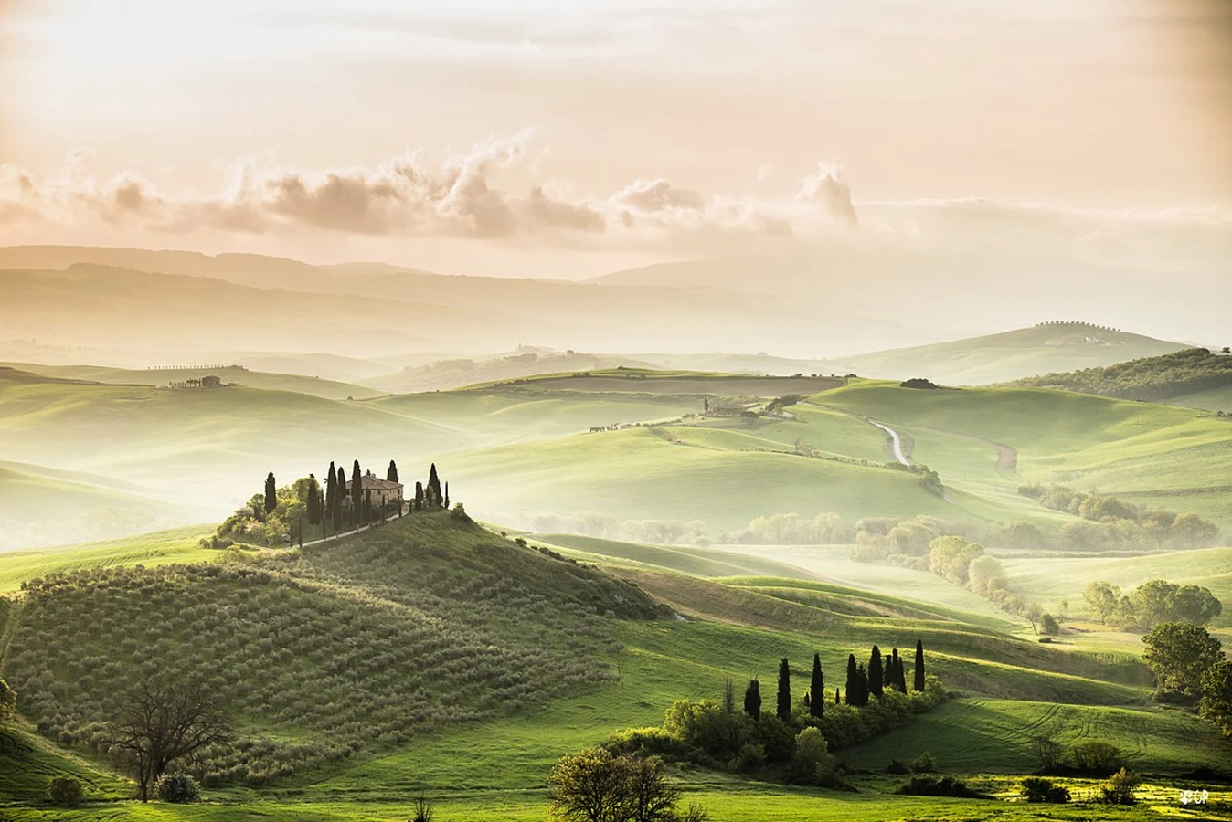 Val d'Orcia, Italie