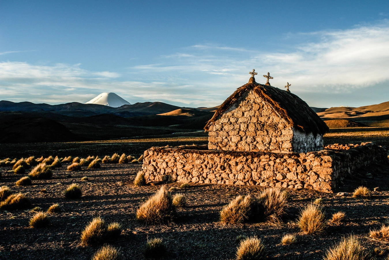 Parinacota, Chili, Bolivie