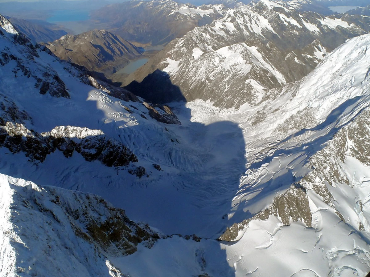 Glacier Hooker, Nouvelle-Zélande