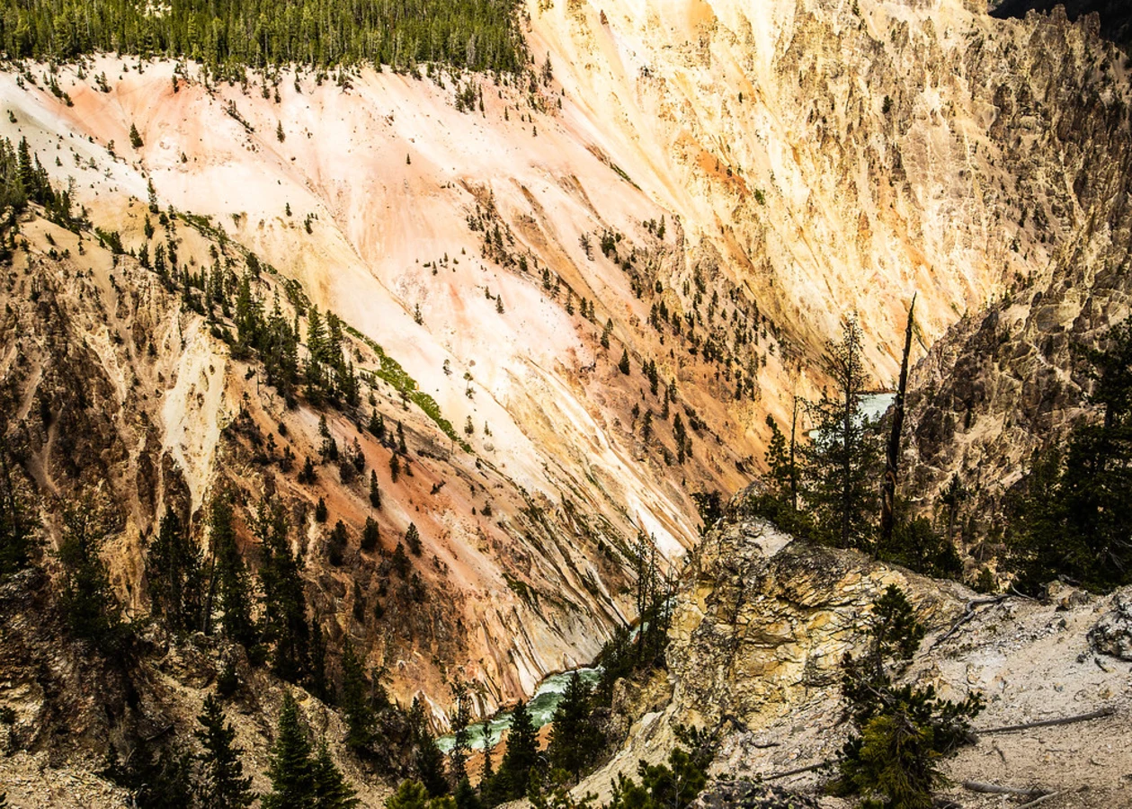 Grand Canyon de Yellowstone, États-Unis