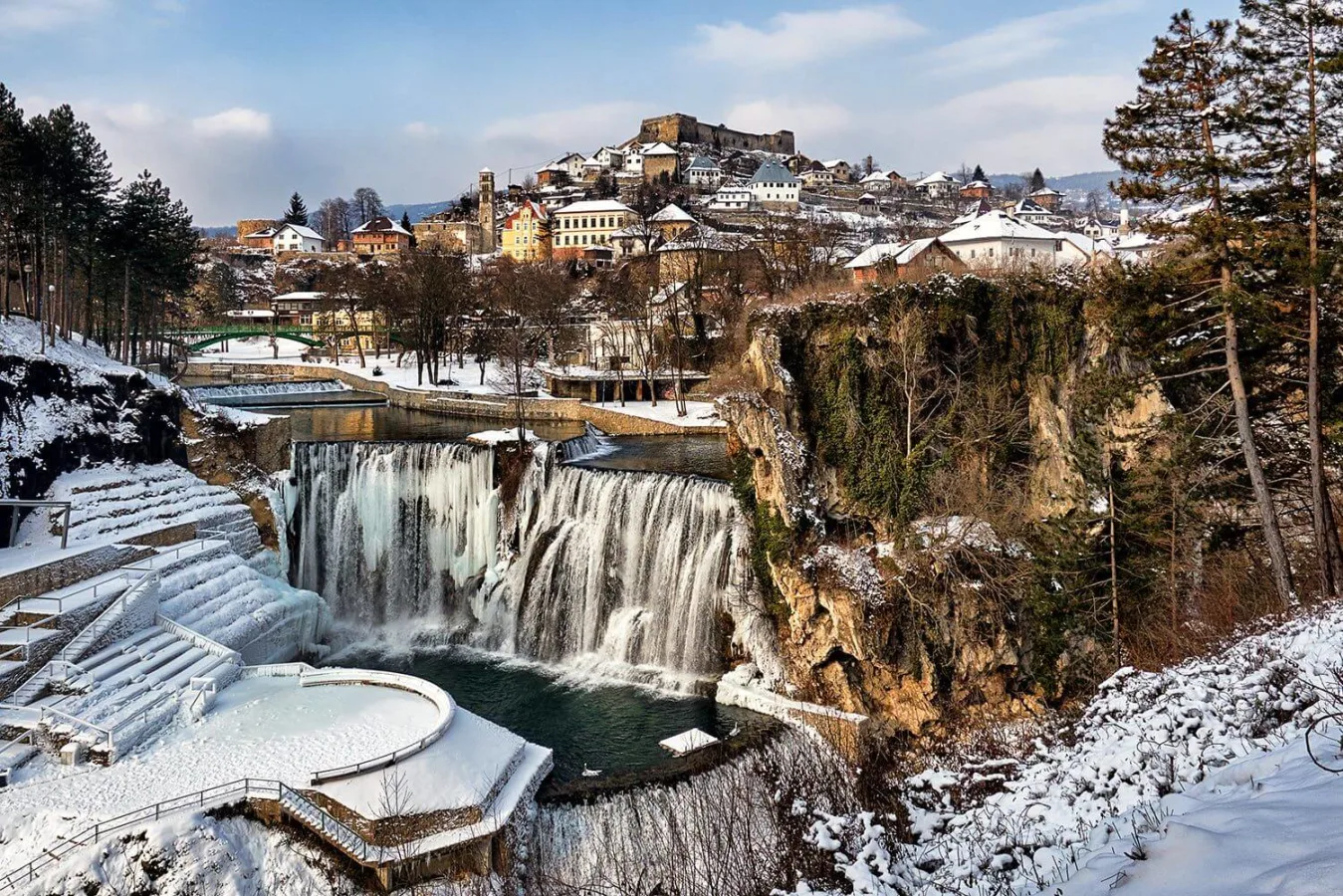 Forteresse de Jajce, Bosnie-Herzégovine