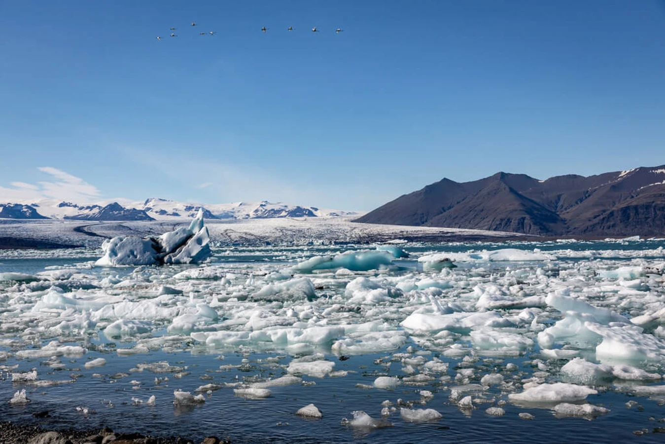 Breidamerkurjokull, Islande