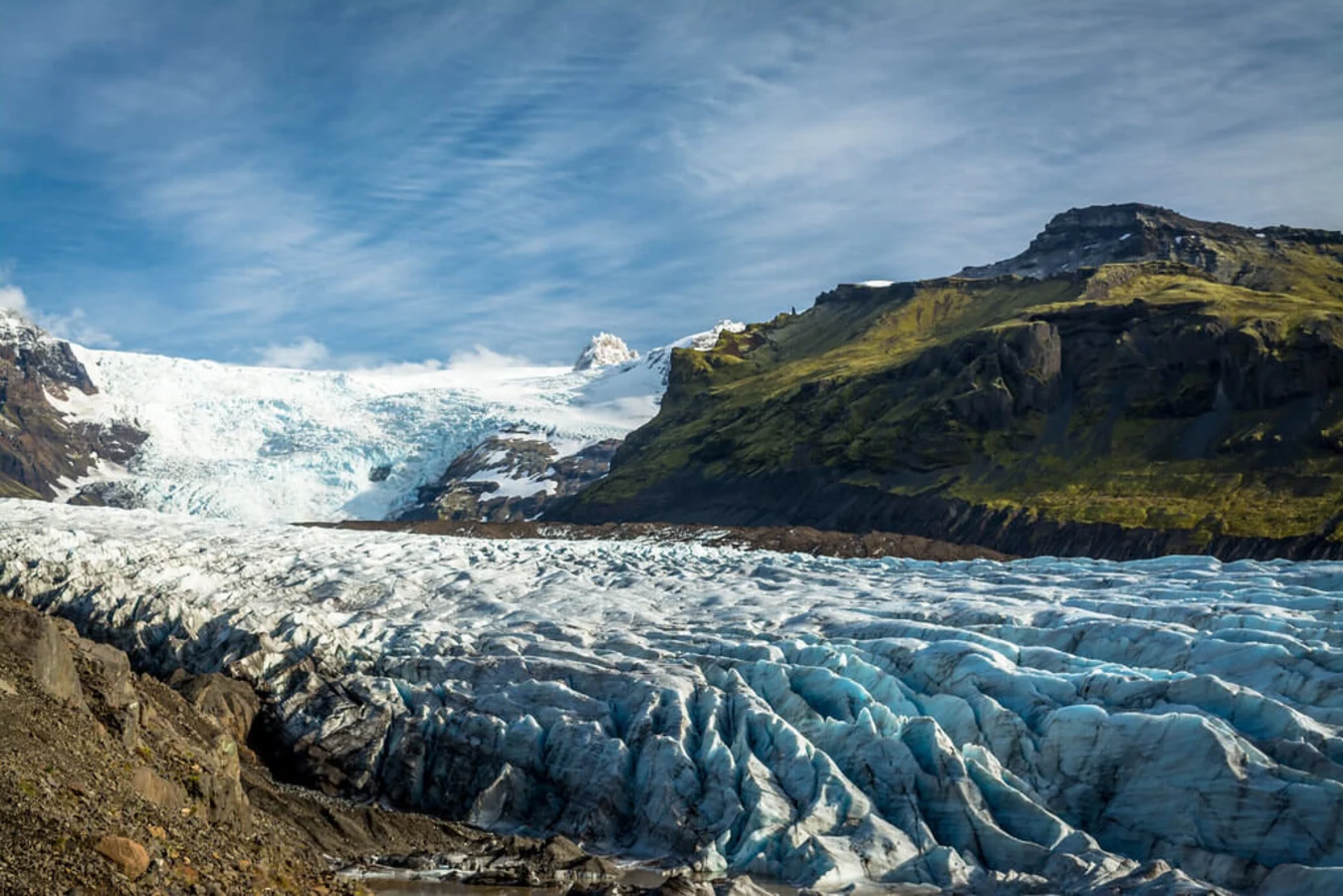 Svinafellsjokull, Islande