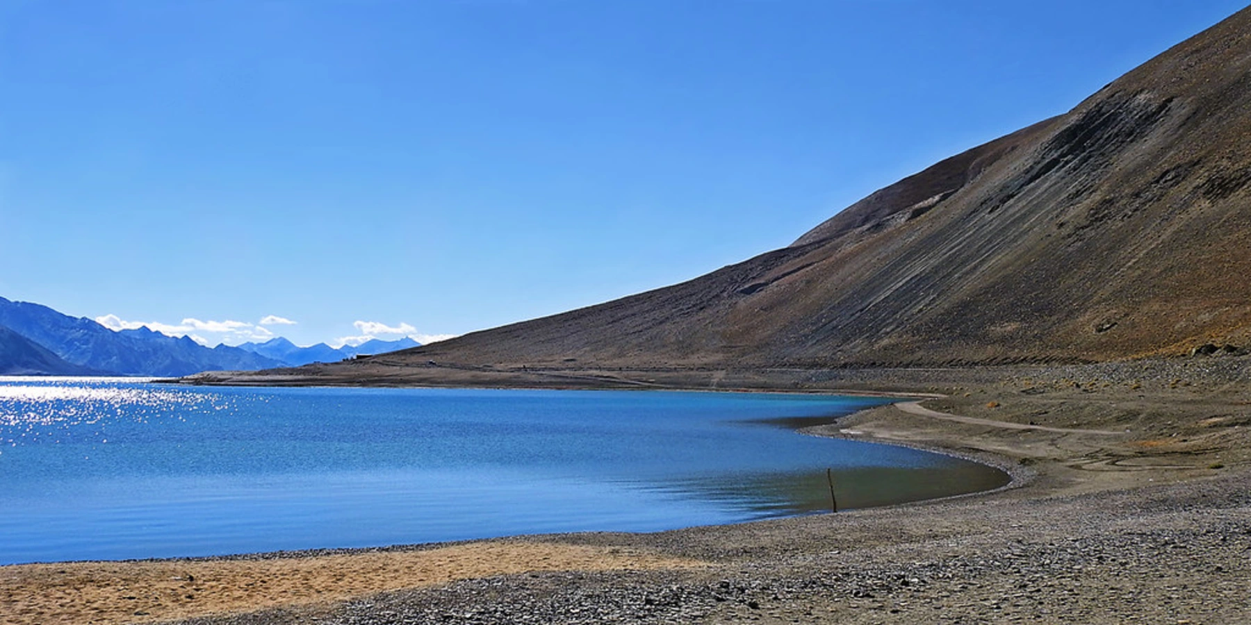 Lac Pangong, Inde, Chine
