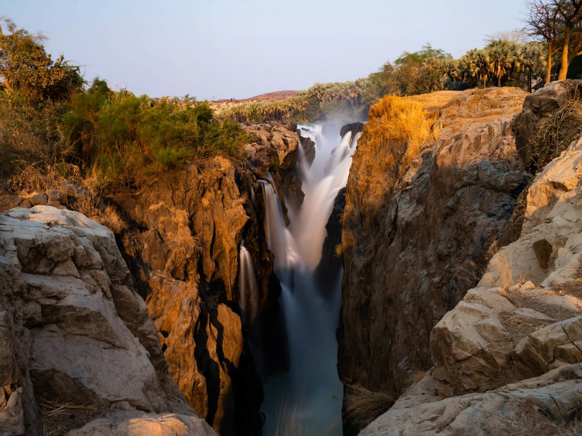 Chutes Epupa, Namibie, Angola