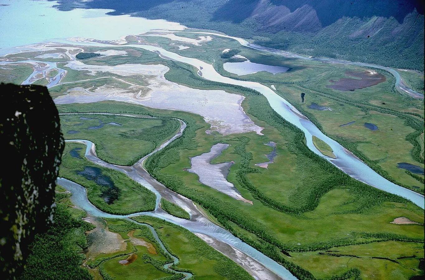 Delta de Laitaure, Suède