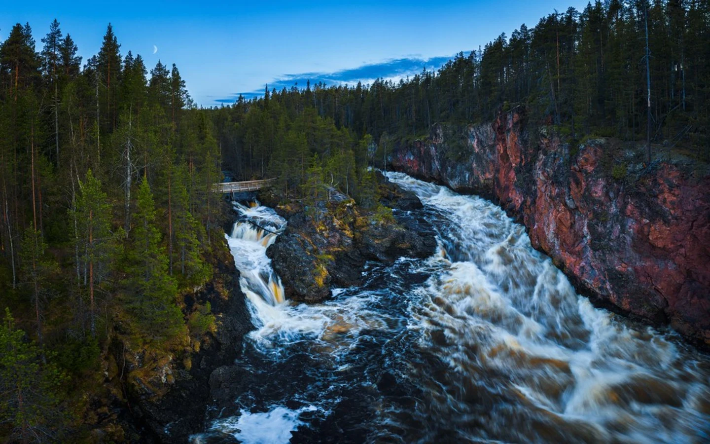 Oulankajoki, Finlande, Russie