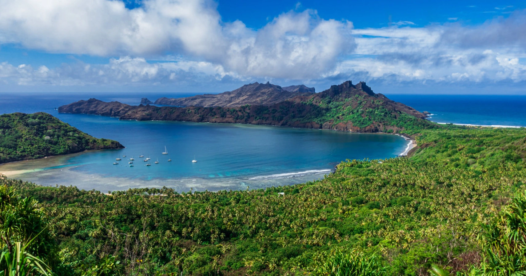 Baie d'Anaho, Polynésie française
